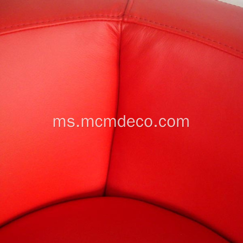 Kerusi Merah Modern Jeffrey Bernett Tulip Armchair